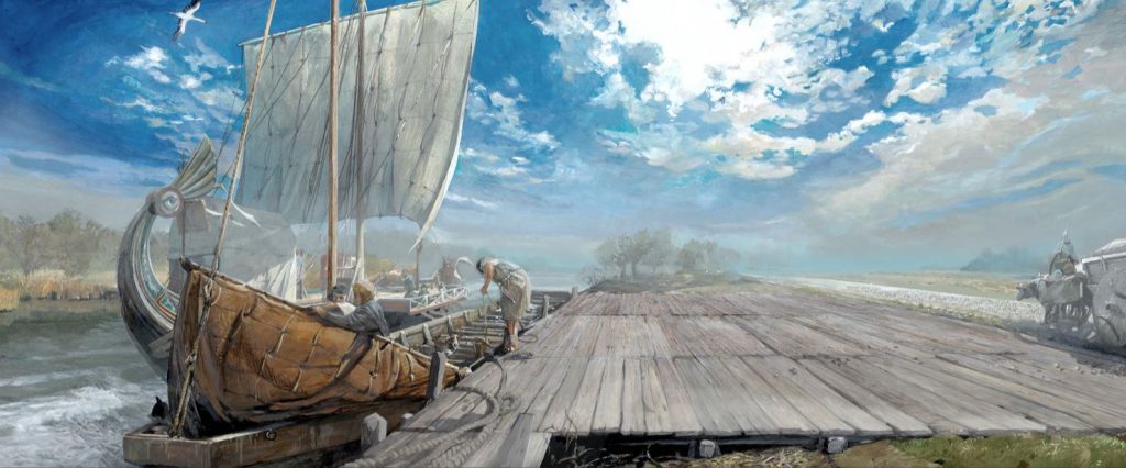 De Rijn als transportader. Het Romeinse schip uit De Meern met de